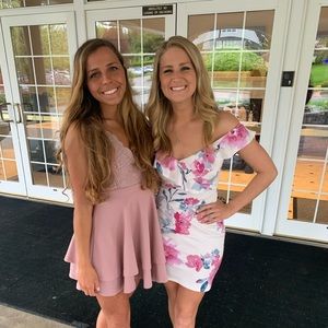 Windsor White Floral Mini Dress